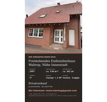Freistehendes Einfamilienhaus mit Garten: Waltrop,Nähe Innenstadt