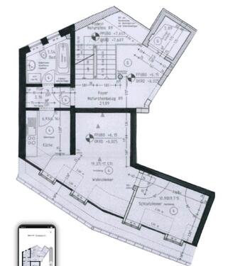 Foto - 2 Zimmer Dachgeschoßwohnung zur Miete in Hartenstein