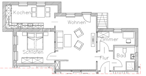 Foto - Etagenwohnung zur Miete in Sarstedt