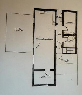 Foto - Helle 2 12 Zimmer Whg mit Garten