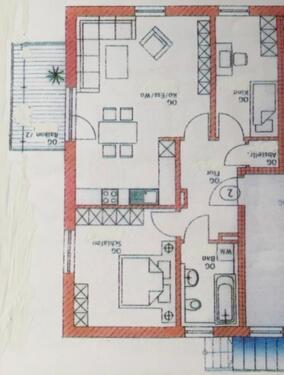 Foto - Neuwertige 3-Zi-Whg mit Balkon, beste Lage, Hohenwart, von privat