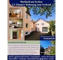 5,5 Zimmer Wohnung - 439.900,00&nbsp;EUR Kaufpreis, ca.&nbsp; 121,00&nbsp;m&sup2; in Marbach am Neckar (PLZ: 71672)