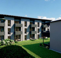 2-Zimmer Neubau-Wohnung (teilmöbiliert, EG) mit Garten in Landau - Landau an der Isar