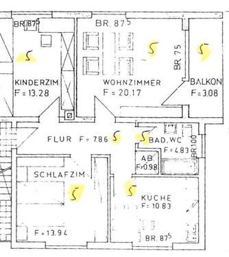 Foto - 3 Zimmer Etagenwohnung in Gevelsberg