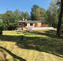 4,5-Zimmer-WohnungHaus mit Wintergarten, Garten & Pool in - Wandlitz