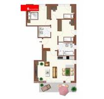 Moderne Wohnung mit Balkon und Aufzug - Suhl