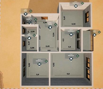 Foto - 4 Zimmerwohnung in Lichtfelde - 580.000,00&nbsp;EUR Kaufpreis, ca.&nbsp; 107,00&nbsp;m&sup2;