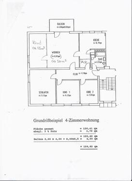 Foto - Schöne Aussicht zu verkaufen 4-5 Zimmer Wohnung 126m²