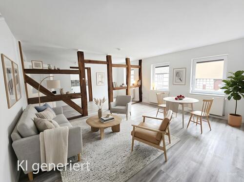 Foto - Altbaucharme trifft modernes Wohnen – stilvolle 2-Zimmer-Wohnung mit großzügigem Wohnbereich in Lauenstein