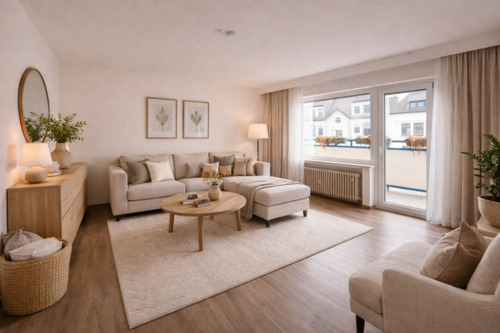 Foto - Komplett renovierte 3-Zimmer Wohnung mit Balkon & Aufzug 78 qm