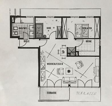 Foto - 3-Zimmer-Wohnung Regensburg West