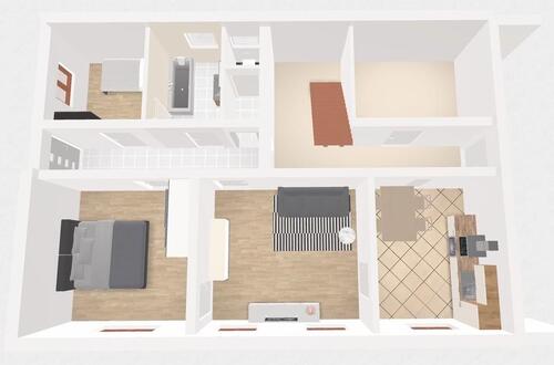 Foto - 3.5 Zimmer Erdgeschoßwohnung zur Miete in Starzach