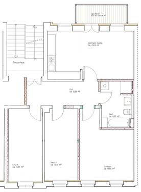 Foto - Etagenwohnung in Chemnitz