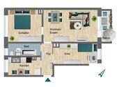 Foto - 3 Zimmer Etagenwohnung zur Miete in Pößneck