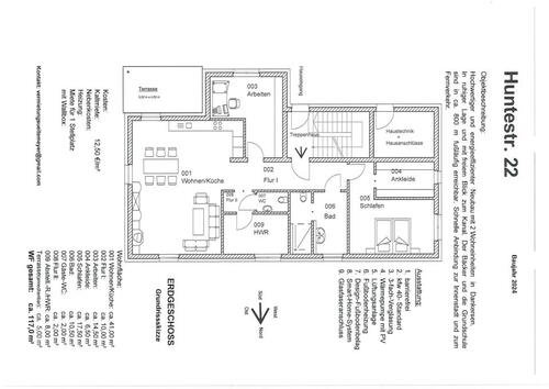 Foto - 3 Zimmer Erdgeschoßwohnung in Minden