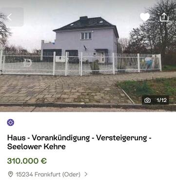 Foto - Einfamilienhaus mit Einliegerwohnung, Seelower Kehre