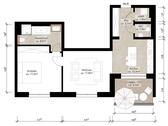 Foto - 2 Zimmer Erdgeschoßwohnung zur Miete in Leipzig