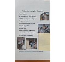 Ferienwohnung im Emsland - 30,00&nbsp;EUR Kaltmiete, in Papenburg (PLZ: 26871)