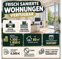 Erstbezug nach Sanierung - 1.500,00&nbsp;EUR Kaltmiete, ca.&nbsp; 80,00&nbsp;m&sup2; in Berlin (PLZ: 13409) Reinickendorf