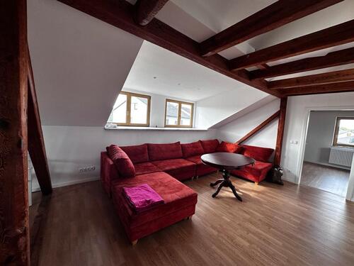 Foto - Lichtdurchflutete Dachgeschosswohnung mit Traumblick auf Parstein