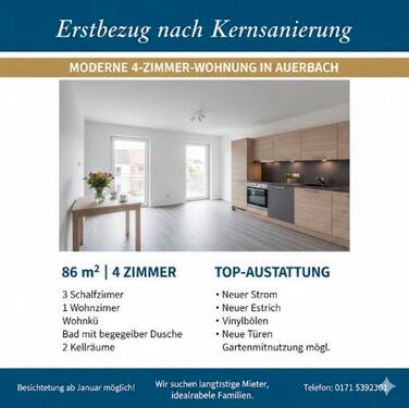 Foto - 4 Zimmer Wohnung, neu Saniert, 86qm