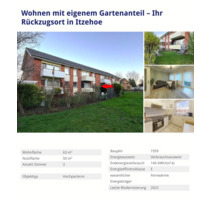 3 Zimmer Wohnung in Itzehoe ab 01.05 62qm