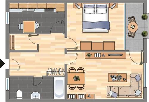 Foto - Etagenwohnung zur Miete in Velbert