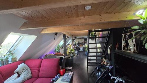 Foto - Dachgeschosswohnung in einem 4 Parteienhaus auf dem Land