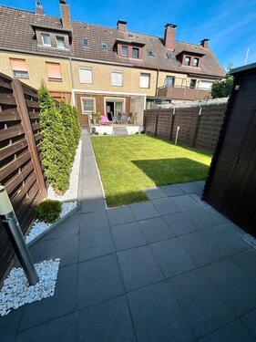 Foto - Modernisiertes Reihenhaus Garten, Bieteverfahren Bi-Schildesche