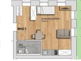 Foto - 1 Zimmer Etagenwohnung zur Miete in Marklkofen