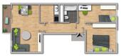 Foto - 3 Zimmer Etagenwohnung zur Miete in Eisenach
