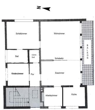 Foto - Etagenwohnung zur Miete in Bad Wildungen