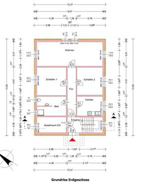 Foto - 3 Zimmer Etagenwohnung zur Miete in Bückeburg
