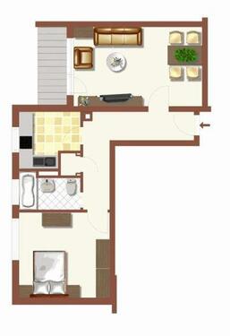 Foto - 2 Zimmer Etagenwohnung zur Miete in Offenbach am Main