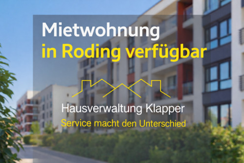 Foto - Roding Komfortable 2-Zimmer-Wohnung 