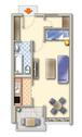 Foto - 1 Zimmer Etagenwohnung zur Miete in Celle