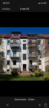 Foto - Schöne 2-Raum Wohnung im sanierten Altbau mit Südbalkon