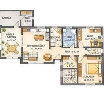 3,5 Zimmer Etagen Wohnung EG Wintergarten, Terrasse in Riemsloh - Melle