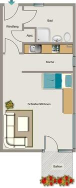 Foto - 1.5 Zimmer Etagenwohnung in Bochum