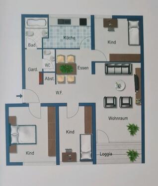 Foto - 4,5 Zimmer Wohnung zu vermieten