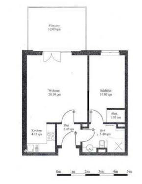 Foto - 2 Zimmer Erdgeschoßwohnung zur Miete in Achim