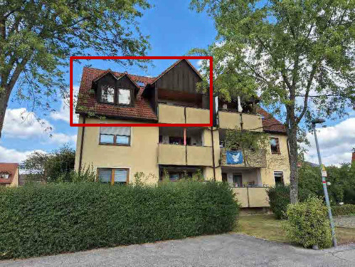 Foto - Lichtdurchflutete DG-Wohnung mit Südbalkon & großzügigem Studio