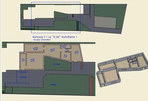 Foto - 2,5 Zimmer Wohnung in bester Lage Pr. Oldendorf mit Garten