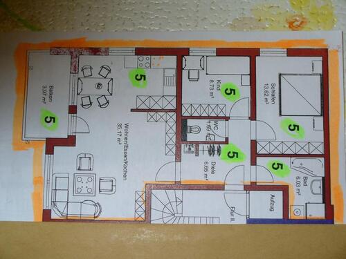 Foto - Sonnige 3-Zimmerwohnung in Nördlingen, Richard-Wagner-Str.