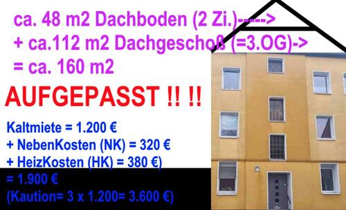 Foto - Dachgeschoß-Wohnung (3.OG) ca.112m2+Dachboden48m2 10-12-Pers.ALG2