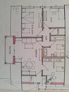 Foto - 3 Zimmer Dachgeschoßwohnung zur Miete in Herrieden