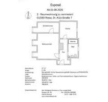 2 - Raumwohnung in Altstadtnähe Riesa ab dem 01.08. zu vermieten.