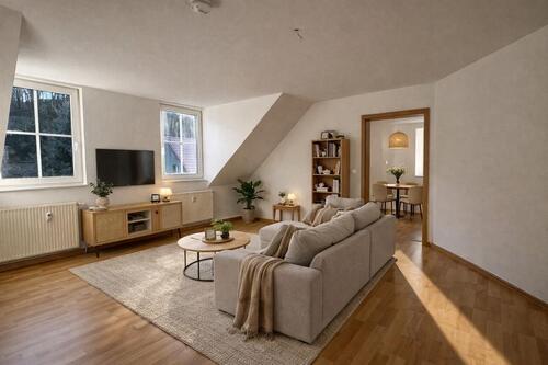 Foto - Helle, renovierte 3-Raum-Dachgeschosswohnung in Döbeln – sofort bezugsfrei!