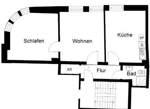 Foto - Etagenwohnung zur Miete in Herne