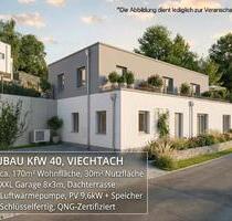 Viechtach: KfW 40 Wohntraum – Dachterrasse, PV & XXL-Garage